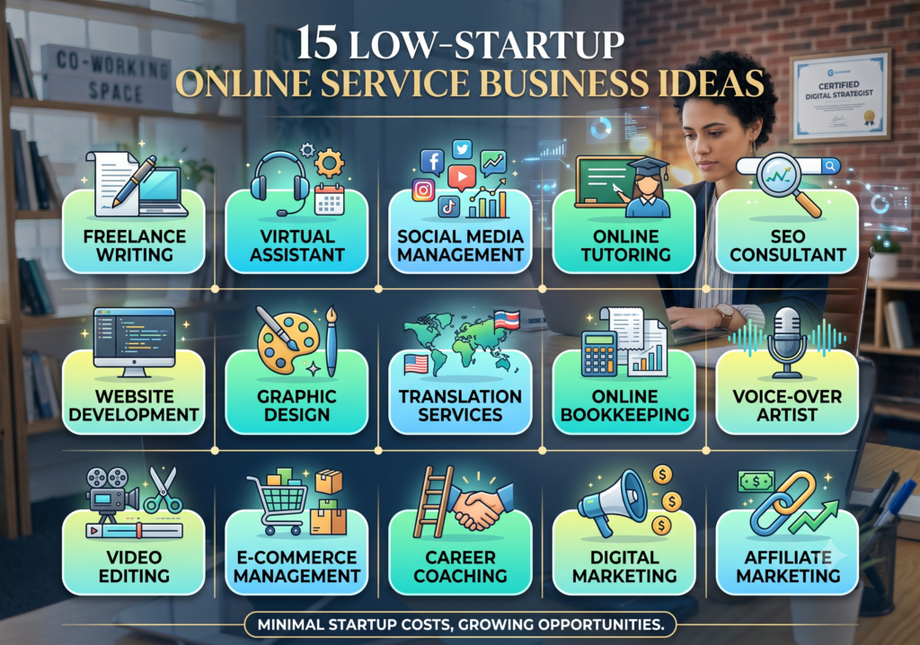 online service business ideas